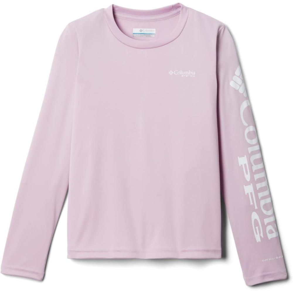 imageColumbia Girls Tidal Tee Long SleeveAuraWhite Logo