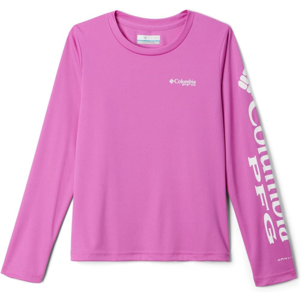 imageColumbia Girls Tidal Tee Long SleeveBright Lavender