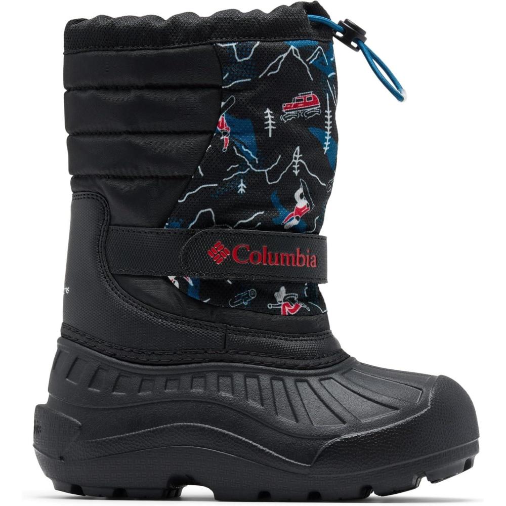 imageColumbia Kids Powderbug Snowlite Snow BootsBlackBlack Mountopia