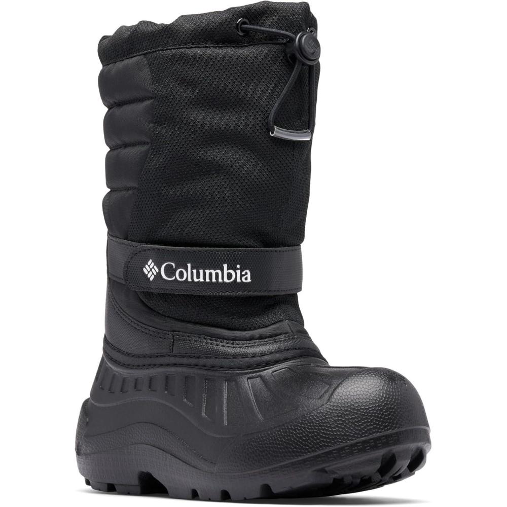 imageColumbia Kids Powderbug Snowlite Snow BootsBlackWhite
