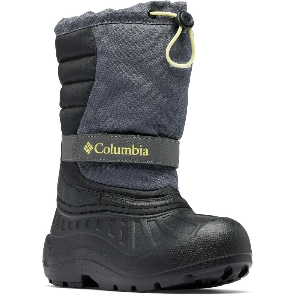 imageColumbia Kids Powderbug Snowlite Snow BootsDark GreyBlack