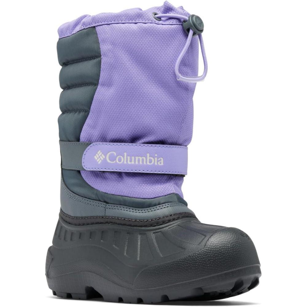 imageColumbia Kids Powderbug Snowlite Snow BootsPaisley PurpleGraphite