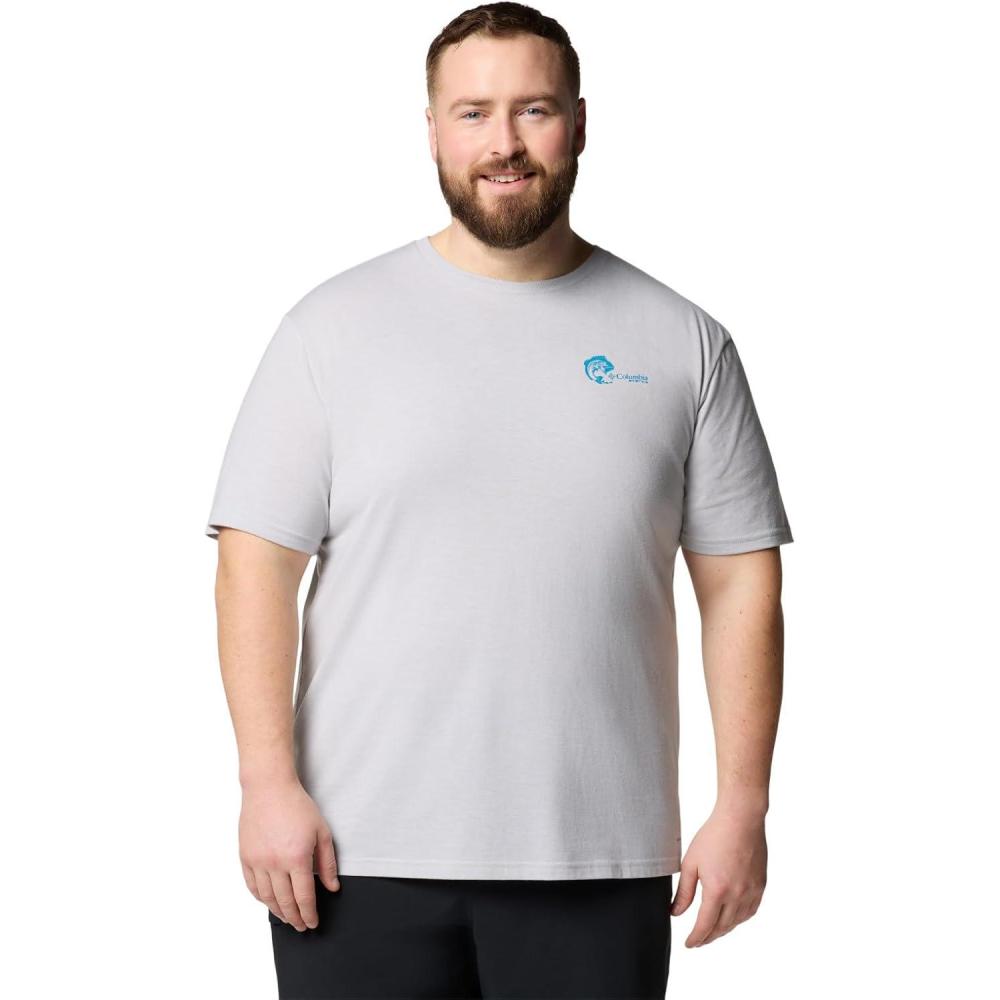 imageColumbia Mens PFG Dorado Taco Short SleeveCool GreyPfg Circle Bass