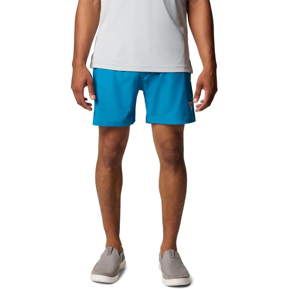 imageColumbia Mens PFG Rambler Water ShortBlue Echo