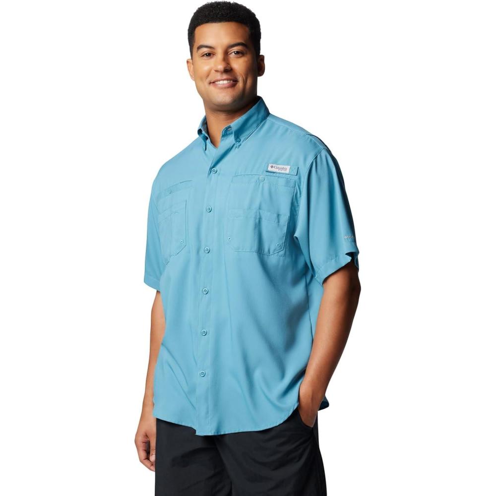 imageColumbia Mens Silver Ridge Blocked Long Sleeve ShirtCanyon Blue