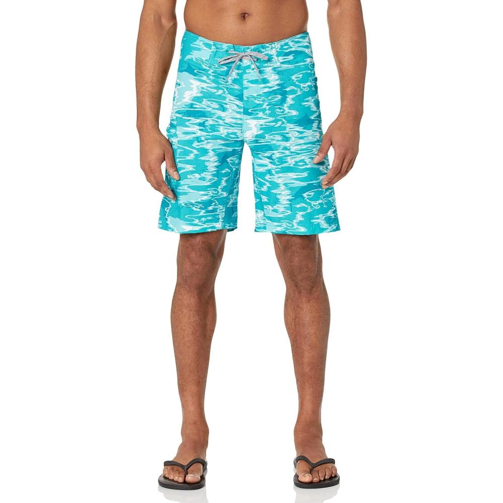 imageColumbia Mens Silver Ridge Blocked Long Sleeve ShirtOcean Teal Ripples