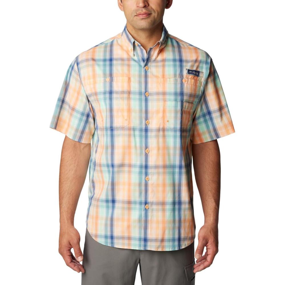 imageColumbia Mens Super Tamiami Long Sleeve ShirtBright Nectar Blurcheck