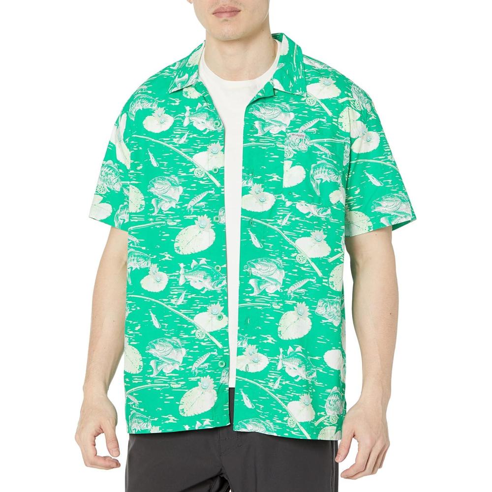 imageColumbia Mens Super Tamiami Long Sleeve ShirtCircuit Bassman