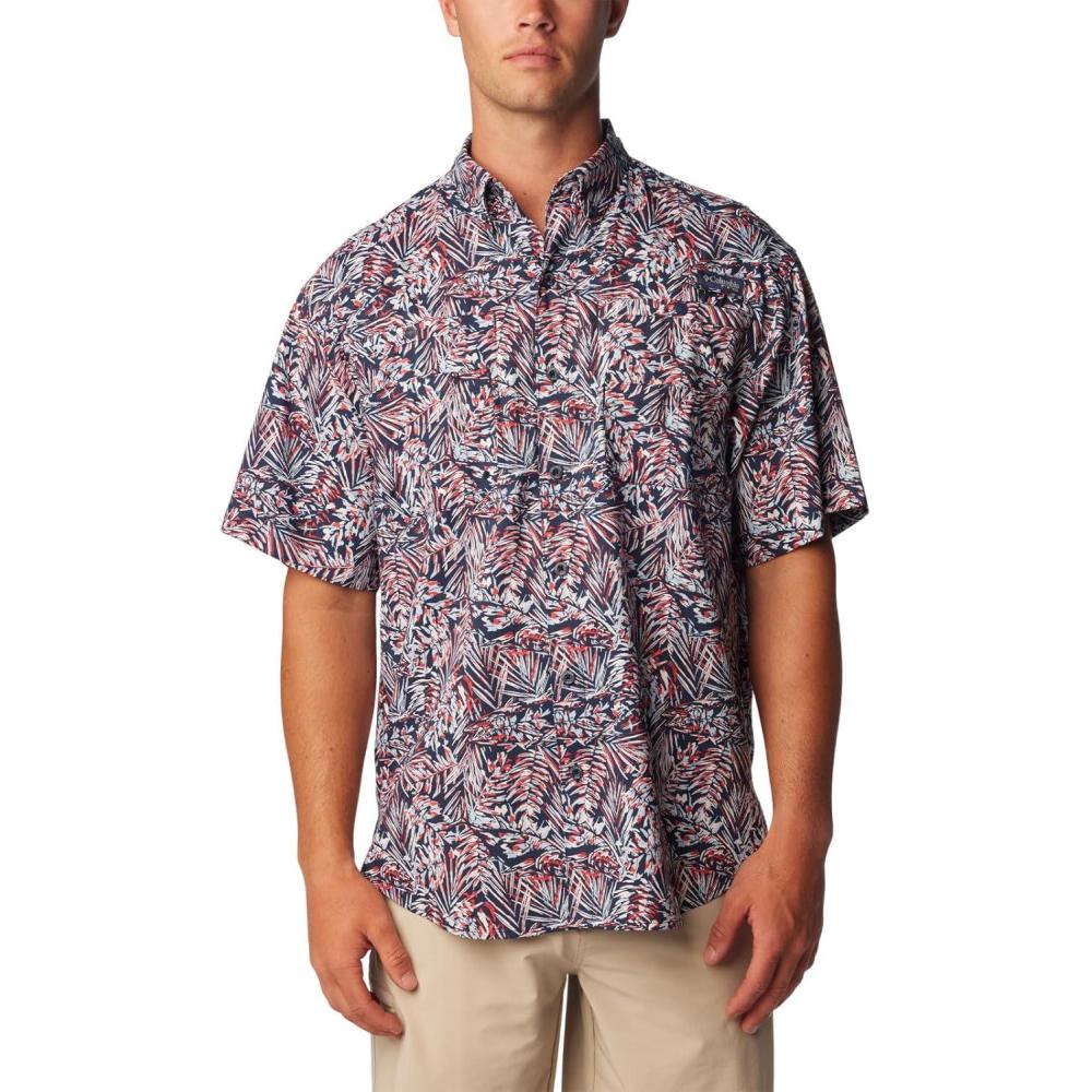 imageColumbia Mens Super Tamiami Long Sleeve ShirtCollegiate NavyTunado