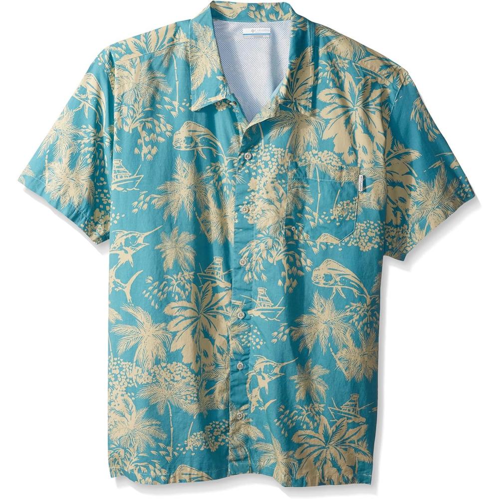 imageColumbia Mens Super Tamiami Long Sleeve ShirtFossil Print