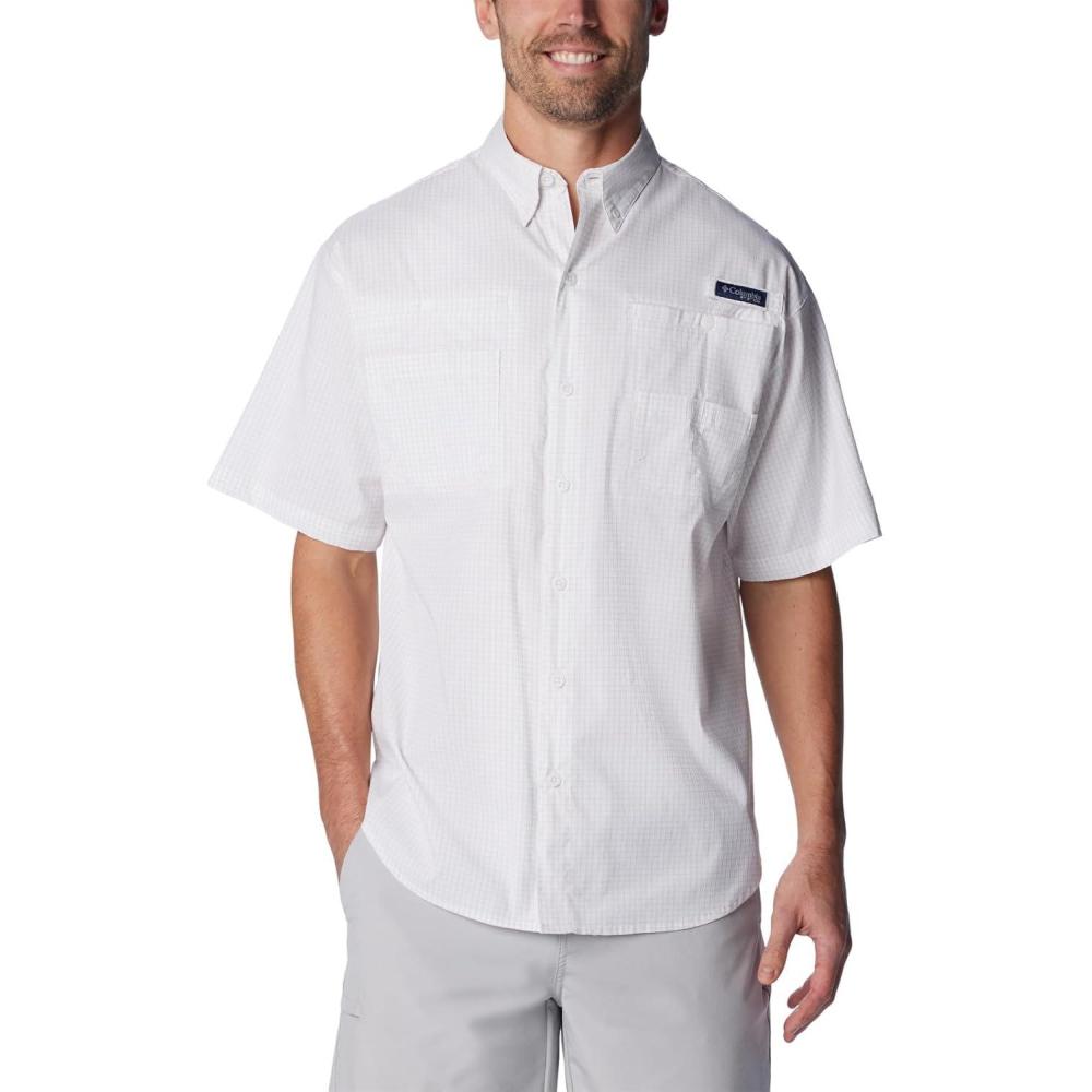 imageColumbia Mens Super Tamiami Long Sleeve ShirtSorbetMulti Gingham