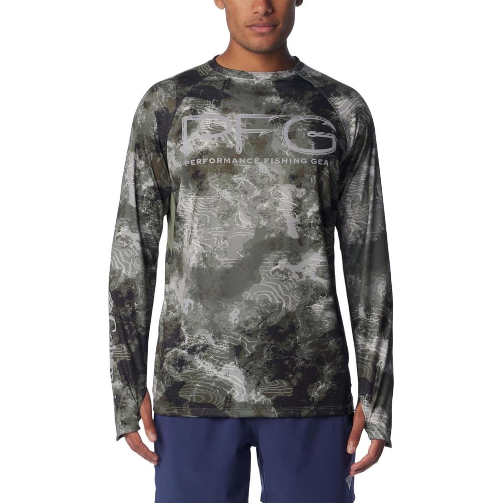 imageColumbia Mens Super Terminal Tackle Vent Long SleeveCypress Deepwaters Camo