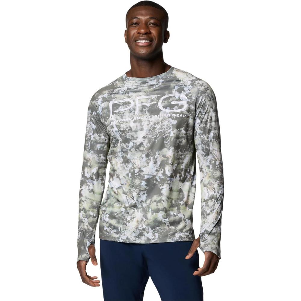 imageColumbia Mens Super Terminal Tackle Vent Long SleeveCypress Seamoss