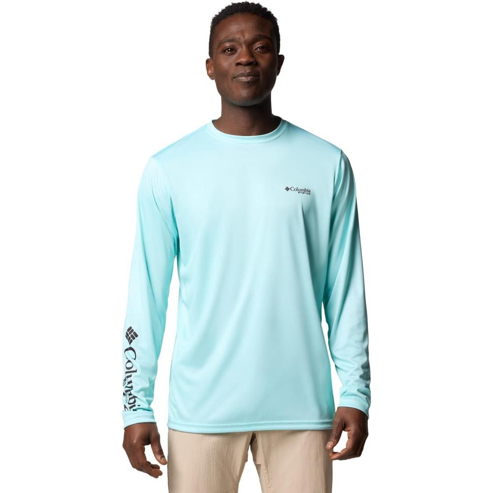 imageColumbia Mens Terminal Tackle PFG Fish Shine Long SleeveGulf StreamPfg Tarpon Shine