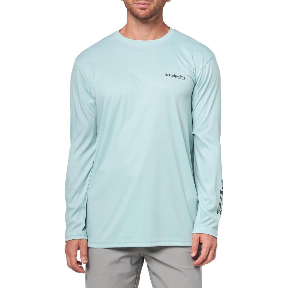 imageColumbia Mens Terminal Tackle PFG High Side Long SleeveCrushed BluePfg High Side Bass