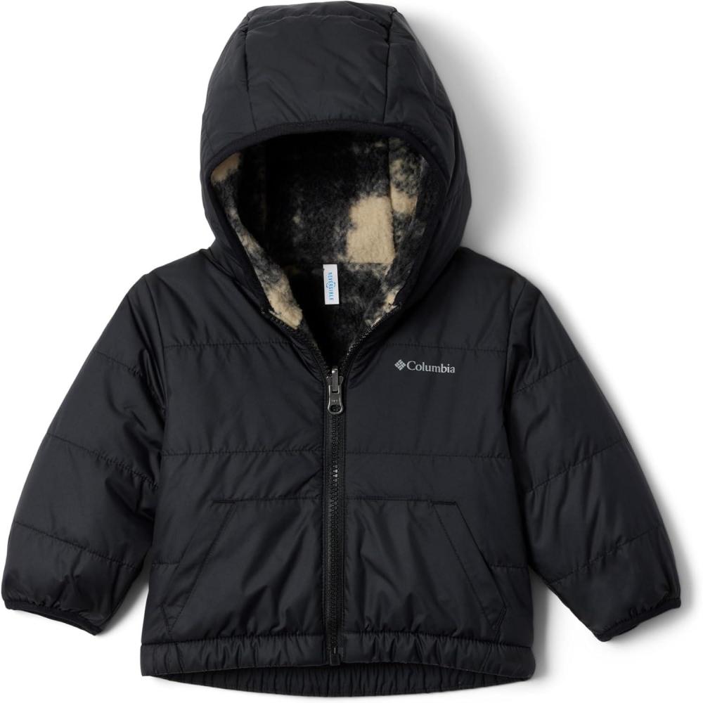 imageColumbia Unisex Baby Double Trouble III JacketBlackChalk Omblur Tonal
