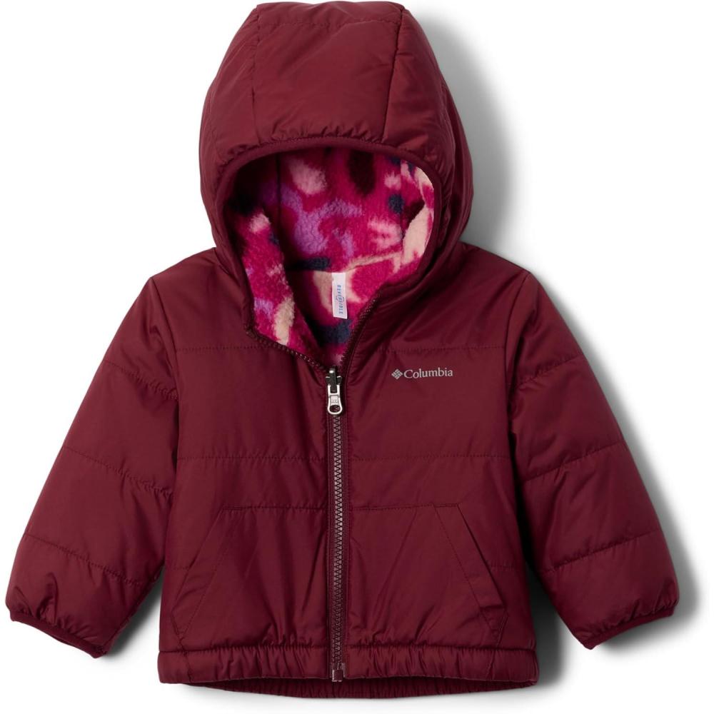 imageColumbia Unisex Baby Double Trouble III JacketRich WinePink Ice Uniflauge