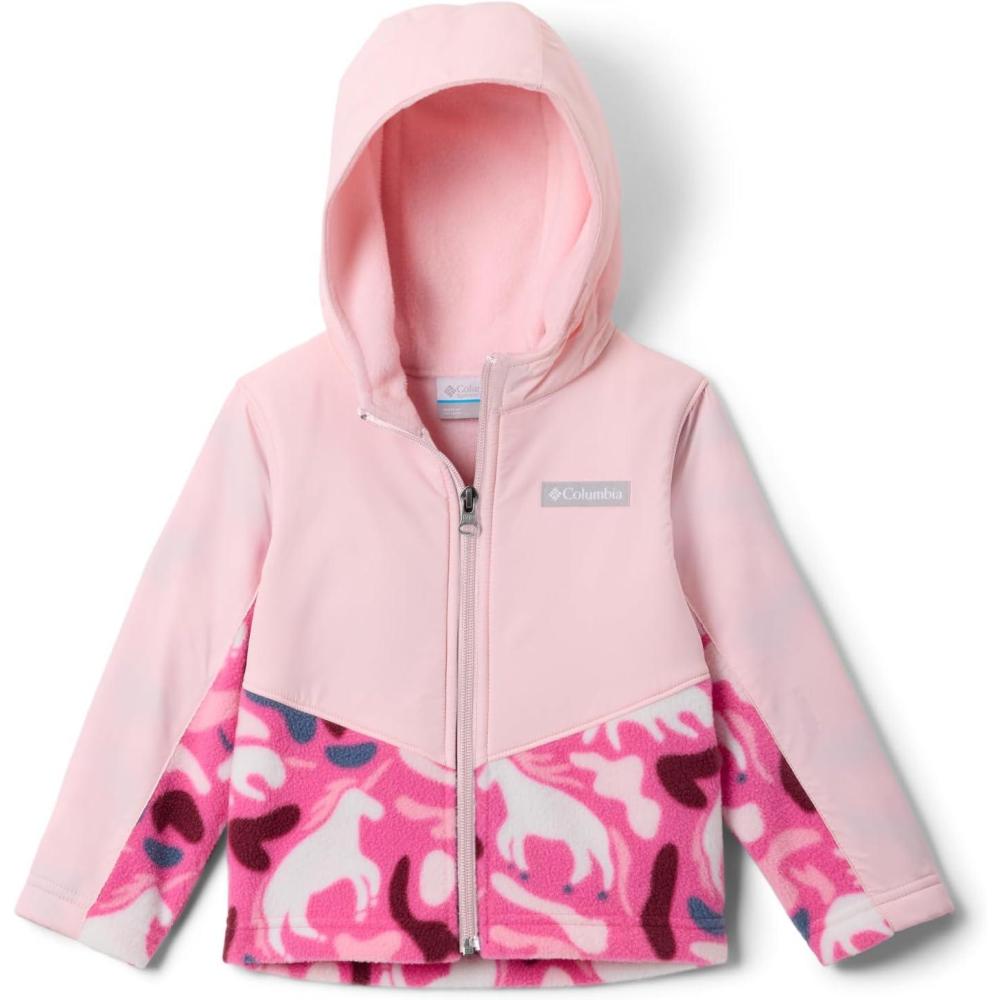 imageColumbia Unisex Baby Steens Mt Ii Overlay HoodiePink Ice UniflaugeSatin Pink