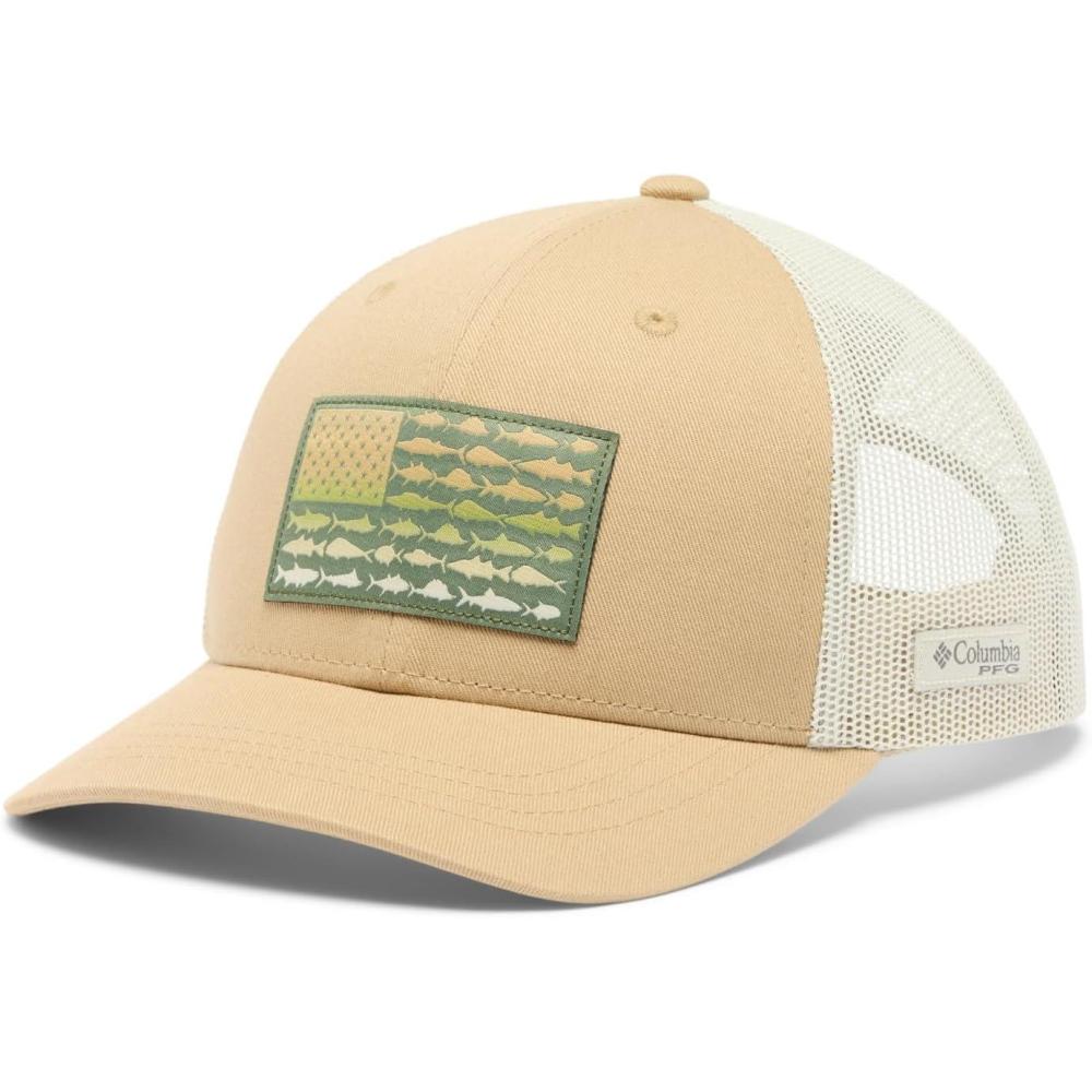 imageColumbia Unisex Kids PFG Fish Flag Snap BackBeachStone