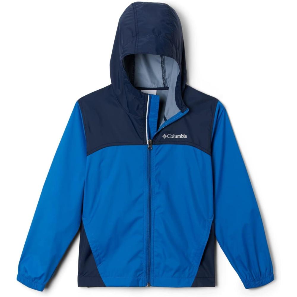 imageColumbia Youth Boys Glennaker Rain JacketBright IndigoCollegiate Navy