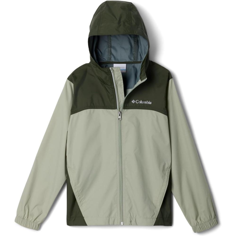 imageColumbia Youth Boys Glennaker Rain JacketSafariGreenscape