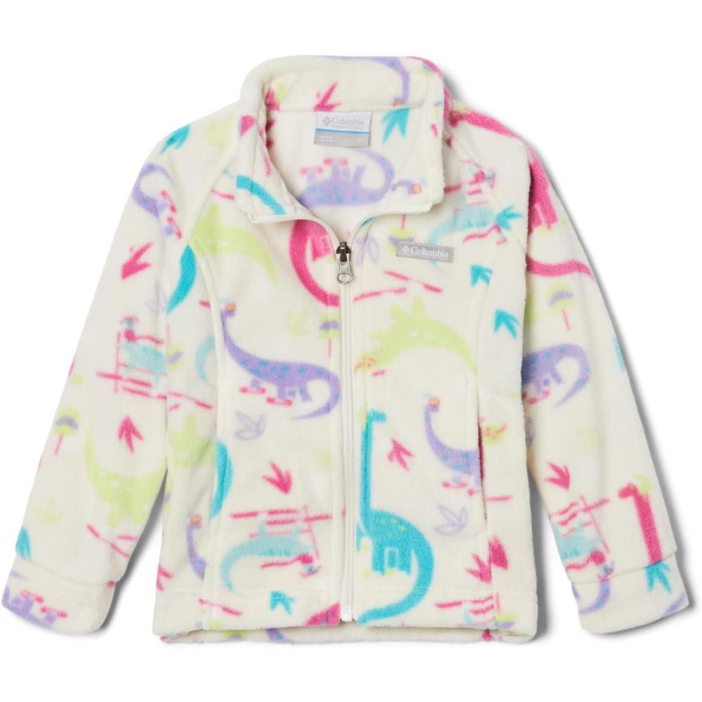 imageColumbia Youth Girls Benton Springs II Printed FleeceChalk Skisaurus