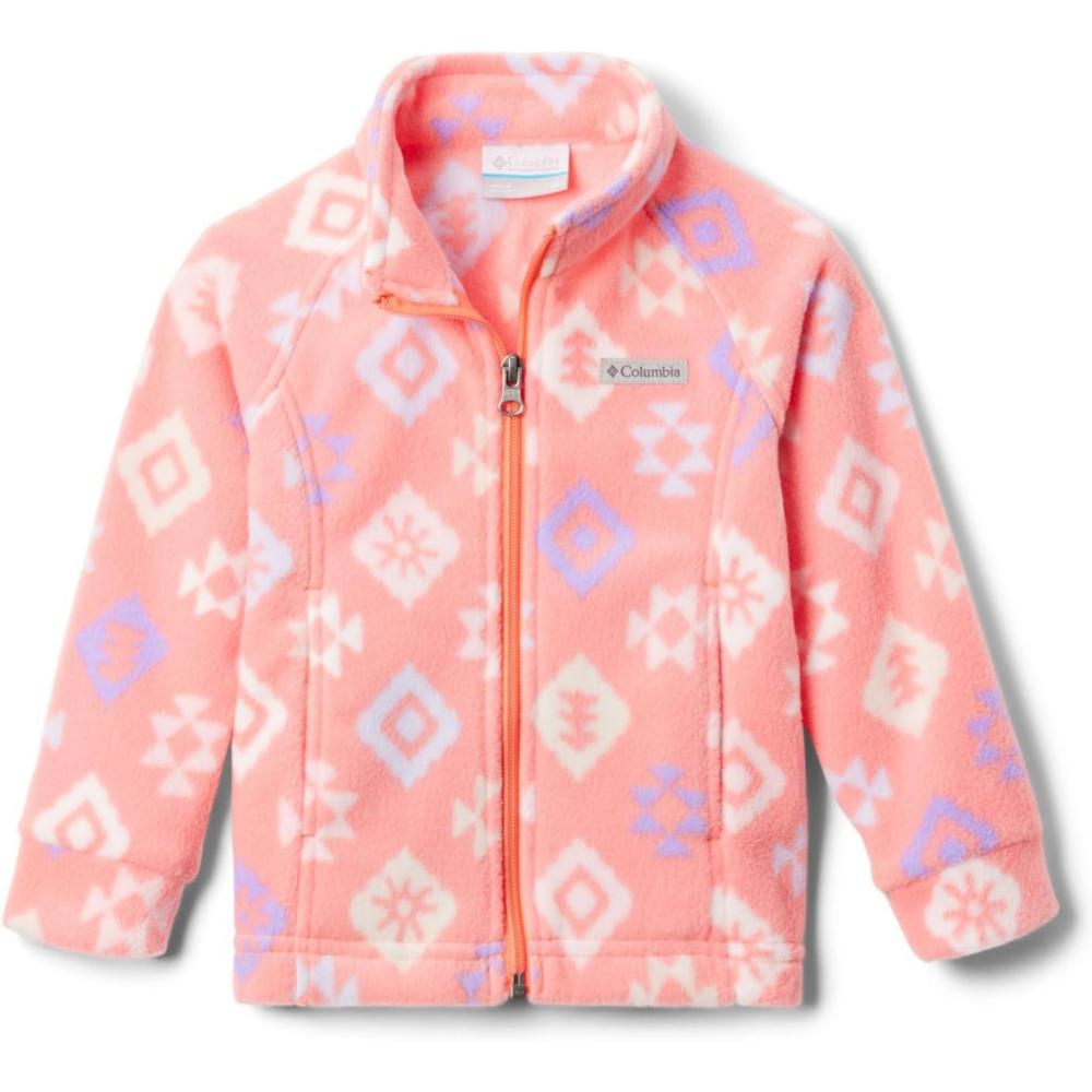 imageColumbia Youth Girls Benton Springs II Printed FleeceHot Coral Hinterland