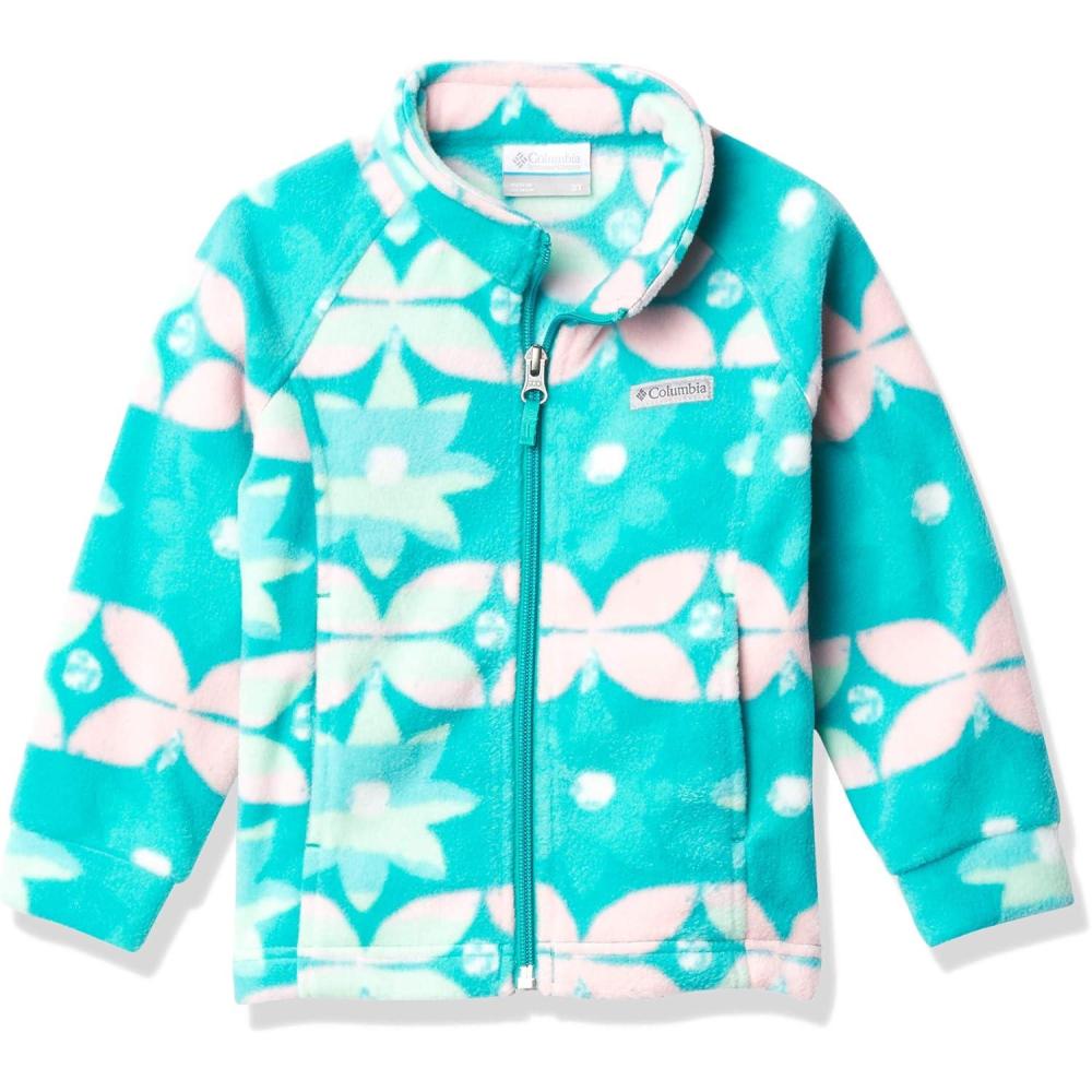 imageColumbia Youth Girls Benton Springs II Printed FleeceTropic Water Nostalgia Floral