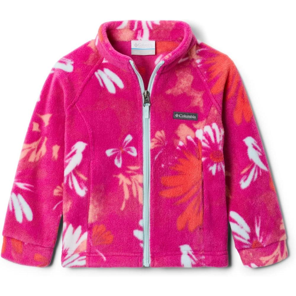 imageColumbia Youth Girls Benton Springs II Printed FleeceWild Fuchsia Daisy Party Multi