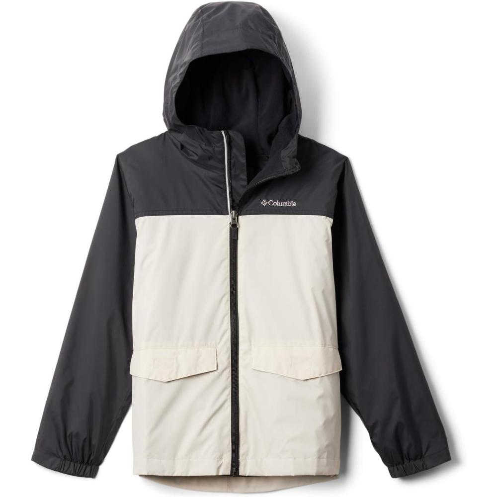 imageColumbia babyboys Rainzilla II JacketBlackDark Stone