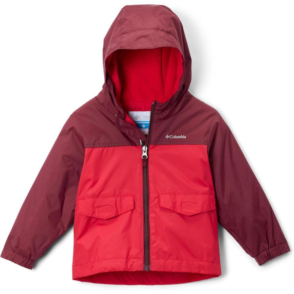 imageColumbia babyboys Rainzilla II JacketRich WineMountain Red