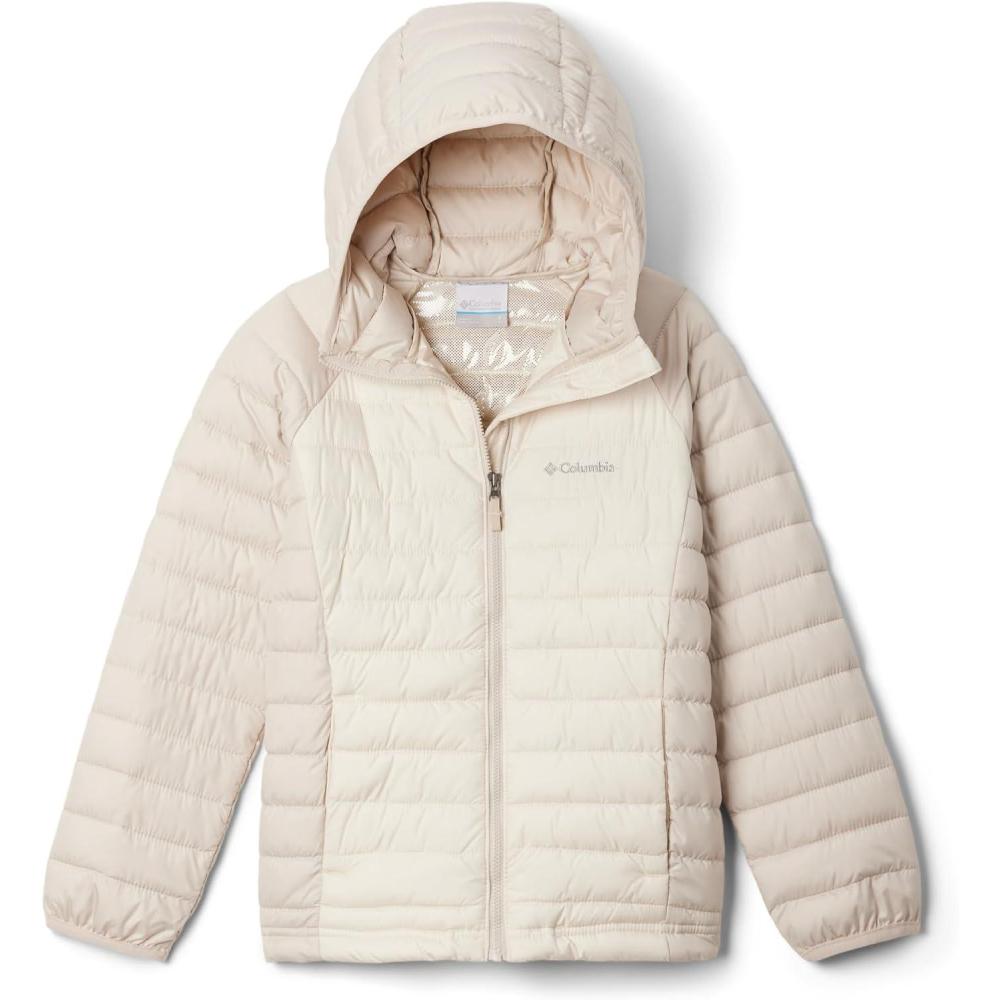 imageColumbia babygirls Powder Lite II Hooded JacketChalkDark Stone