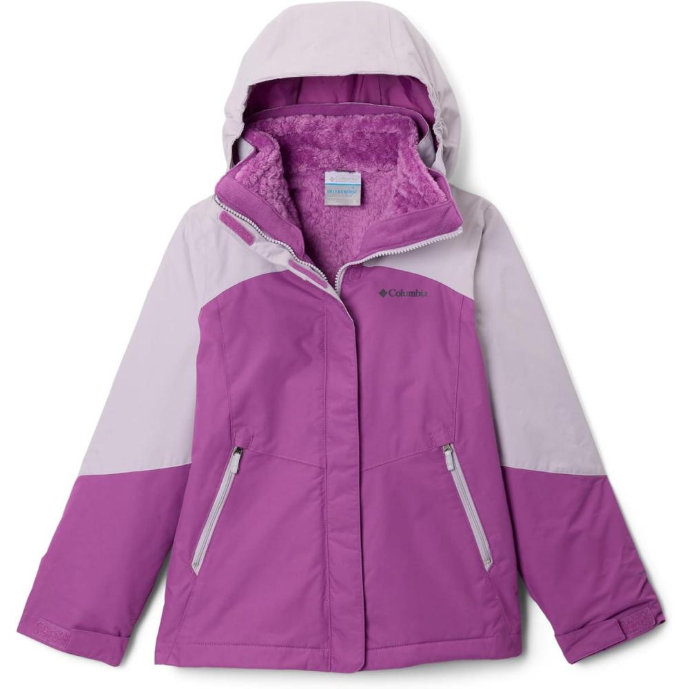 imageColumbia girls Bugaboo III Fleece Interchange JacketRazzleLavender Pearl