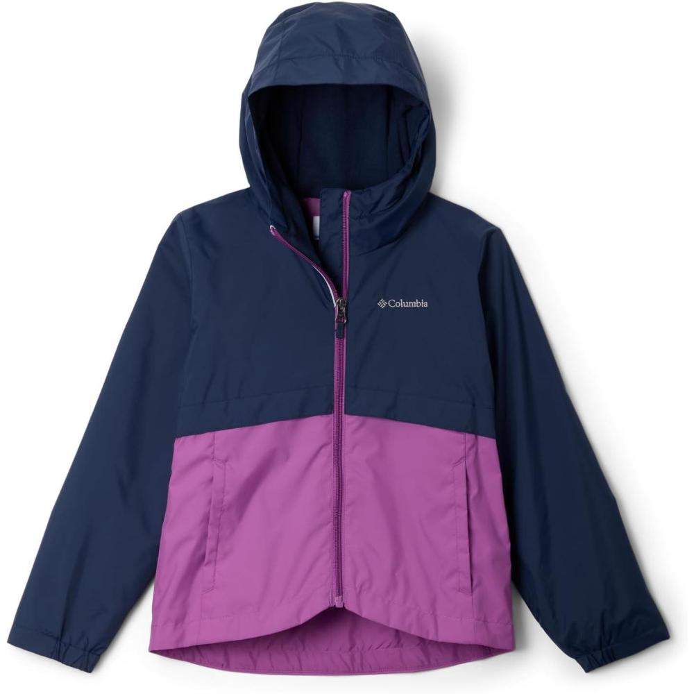 imageColumbia girls Rainzilla II JacketCollegiate NavyRazzle