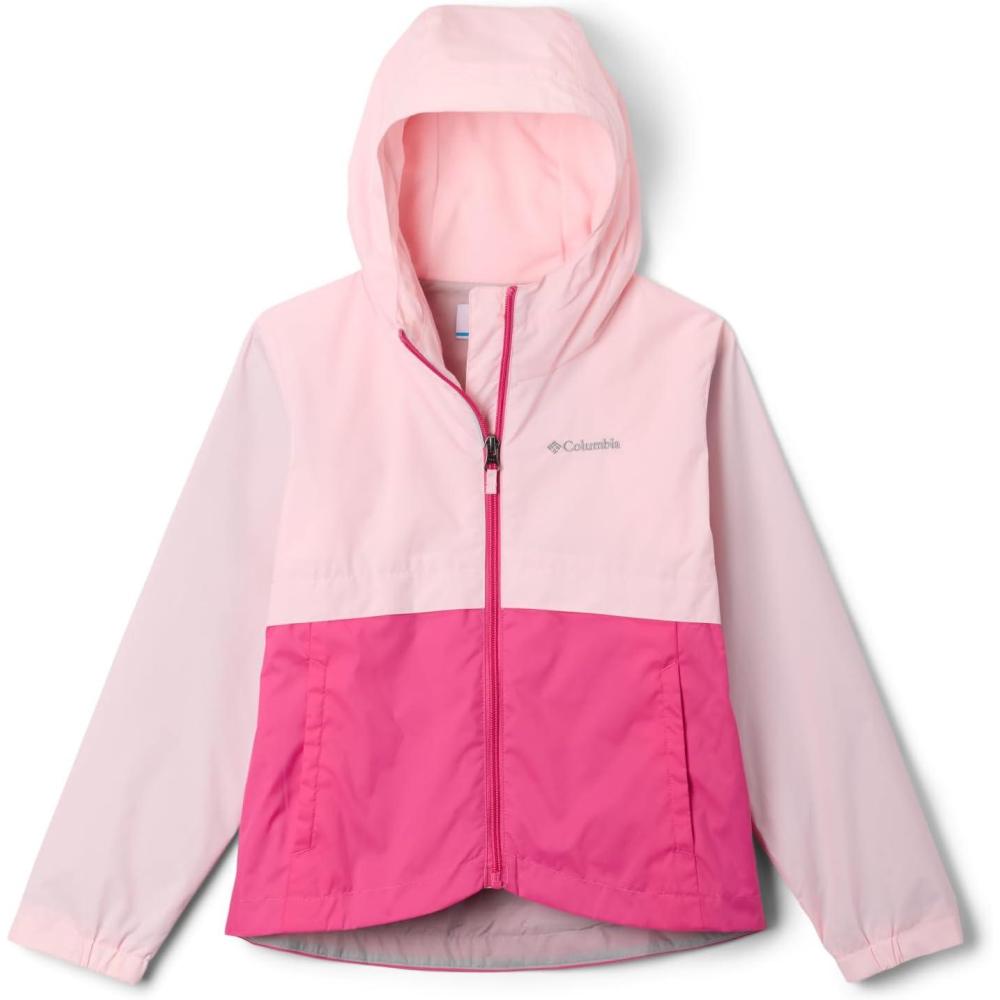 imageColumbia girls Rainzilla II JacketSatin PinkPink Ice
