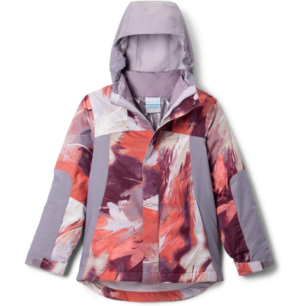 imageColumbia girls Whirlibird III Interchange JacketZing SnowflightShale Purple