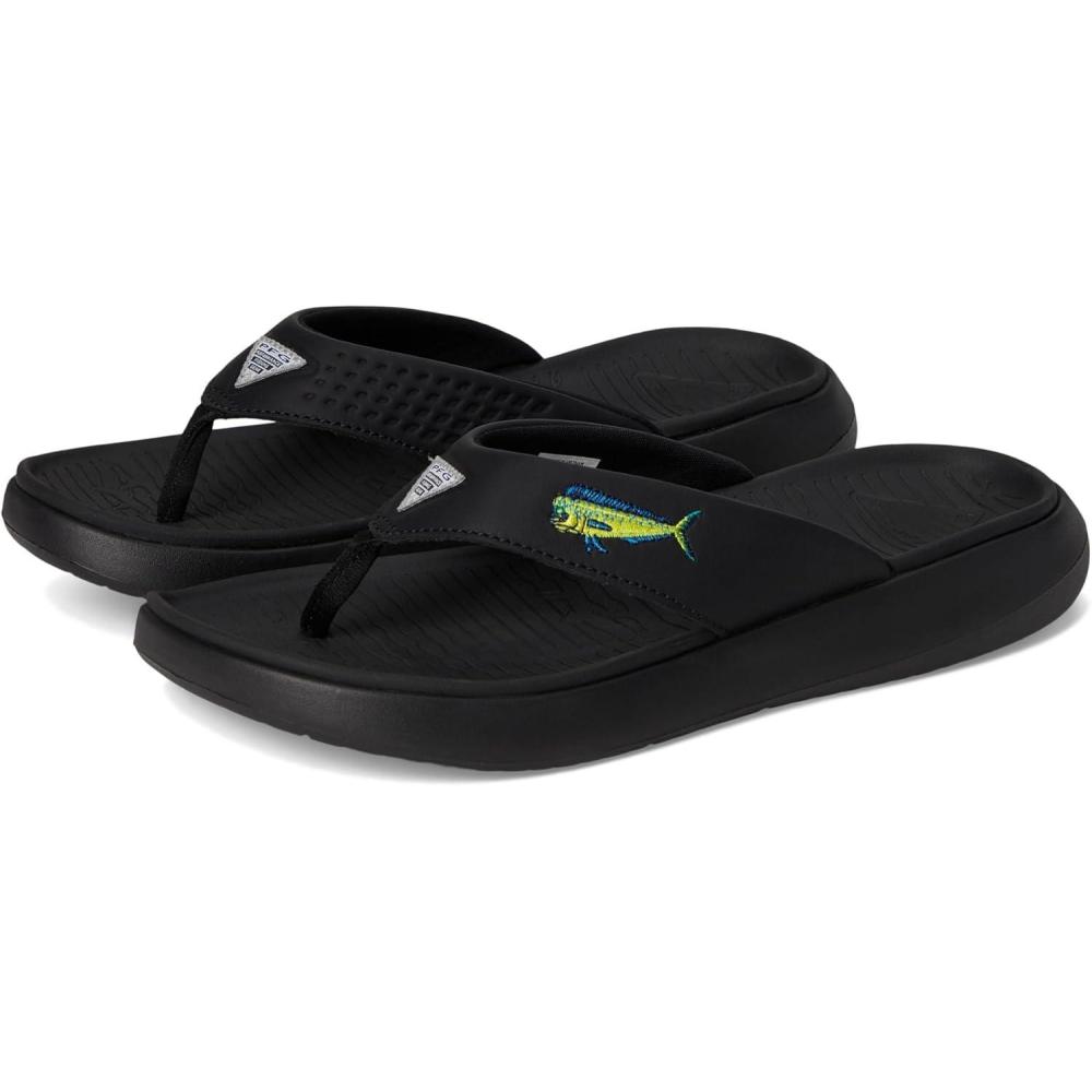 imageColumbia mens Pfg Boatside Fish FlipBlackBlack
