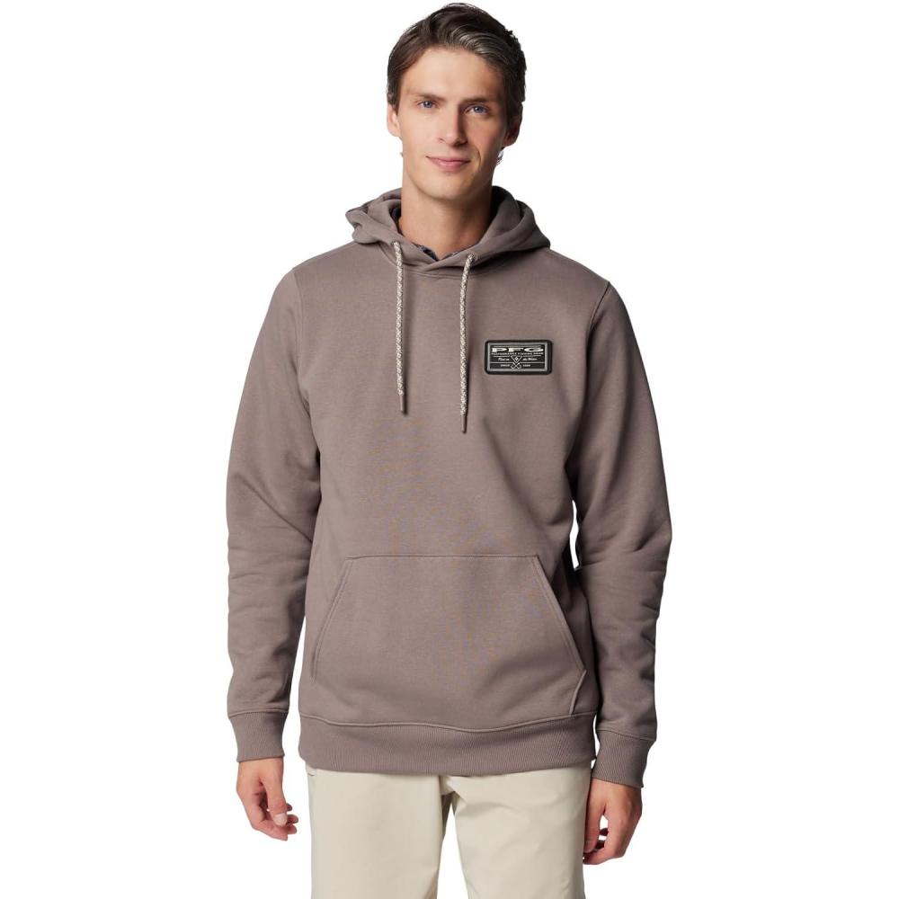 imageColumbia mens Pfg Castback HoodieIronBlack