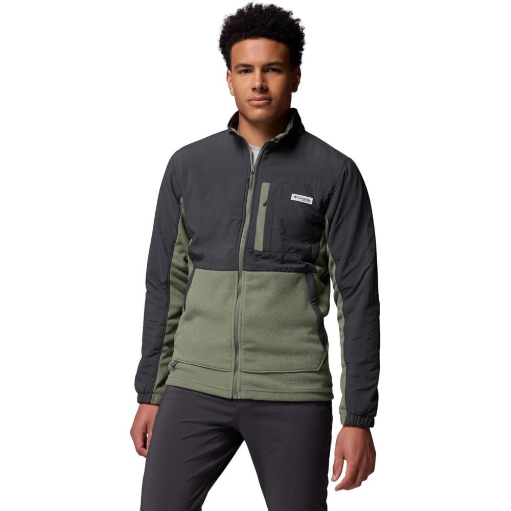 imageColumbia mens Pfg Uncharted Fleece Full ZipSharkCypress