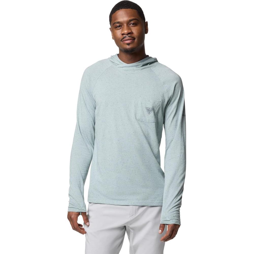 imageColumbia mens Pfg Uncharted Neps HoodieCrushed Blue