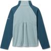Columbia Girls Glacial Fleece Half Zip(Crushed Blue/Everblue)