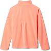 Columbia Girls Glacial Fleece Half Zip(Hot Coral)