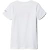 Columbia Girls Mission Lake Short Sleeve Graphic ShirtT-Shirt(White Brand Rainbow)