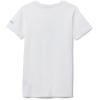 Columbia Girls Mission Lake Short Sleeve Graphic ShirtT-Shirt(White/Csc Stacked Banded Graphic)