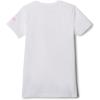Columbia Girls Mission Lake Short Sleeve Graphic ShirtT-Shirt(White/Weaving Waterscape)