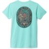 Columbia Girls PFG Short Sleeve Graphic Tee(Gulf Stream/Fotw Getaway Marlin)