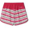Columbia Girls Sandy Shores Boardshort(Cactus Pink Striped Peaks)