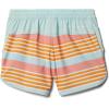 Columbia Girls Sandy Shores Boardshort(Coral Reef Milo Stripe)