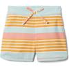 Columbia Girls Sandy Shores Boardshort(Coral Reef Milo Stripe)