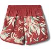 Columbia Girls Sandy Shores Boardshort(Dusty Crimson Magnolia Floral)